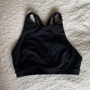 Lululemon high neck free to be serene bra